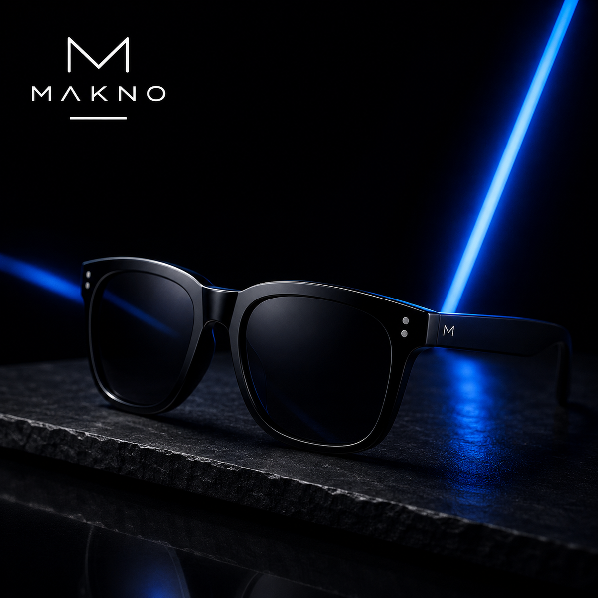 MAKNO NeoVision™ - Gafas inteligentes Bluetooth con audio integrado y control táctil