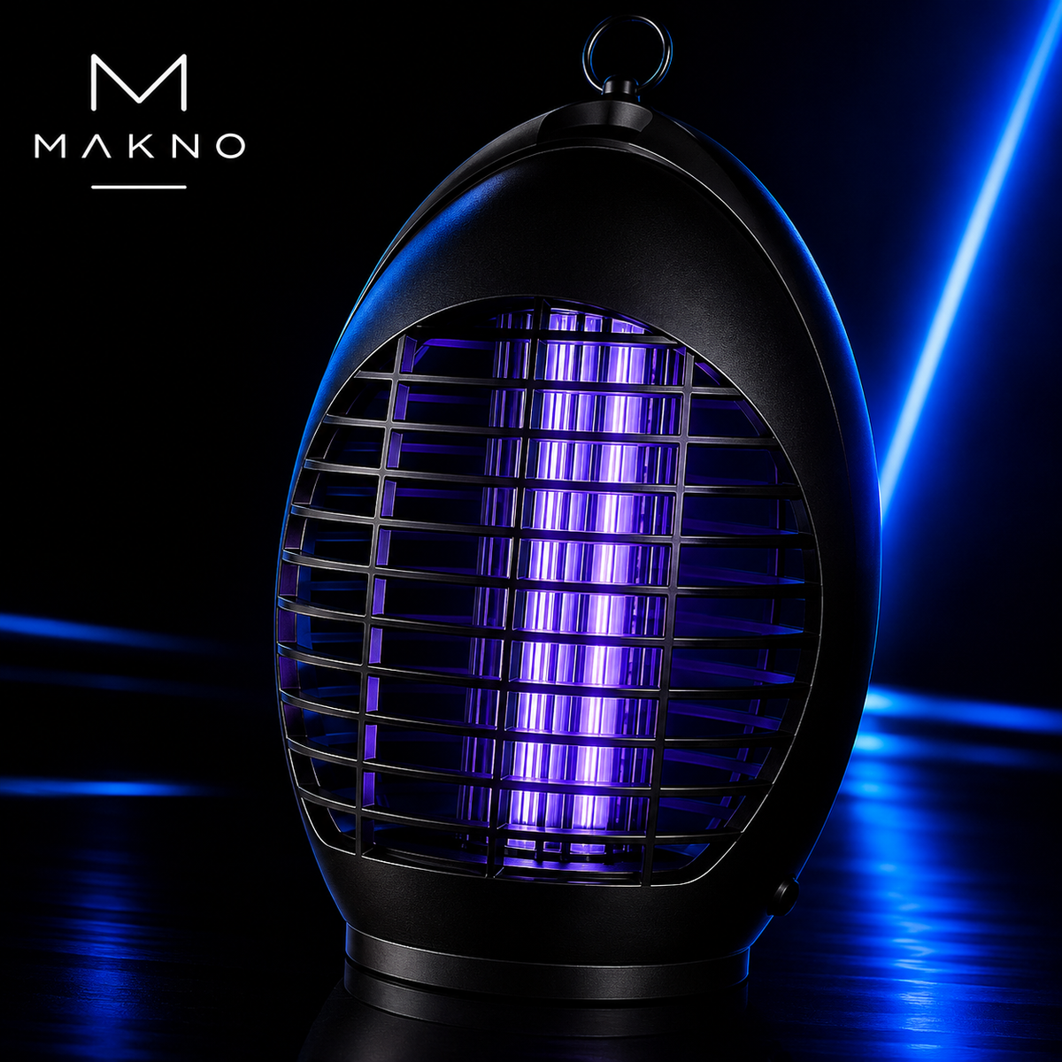 MAKNO MosquitoGuard UV™ – Lámpara Antimosquitos Eléctrica con Luz Ultravioleta y Sistema de Eliminación Automática